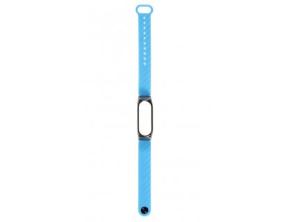 Xiaomi Mi Band 2 pásek kov / plast světle modrý