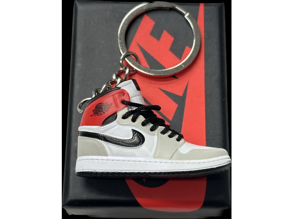Jordan 1 Light Smoke Grey - Sneakers Přívěšek na klíče