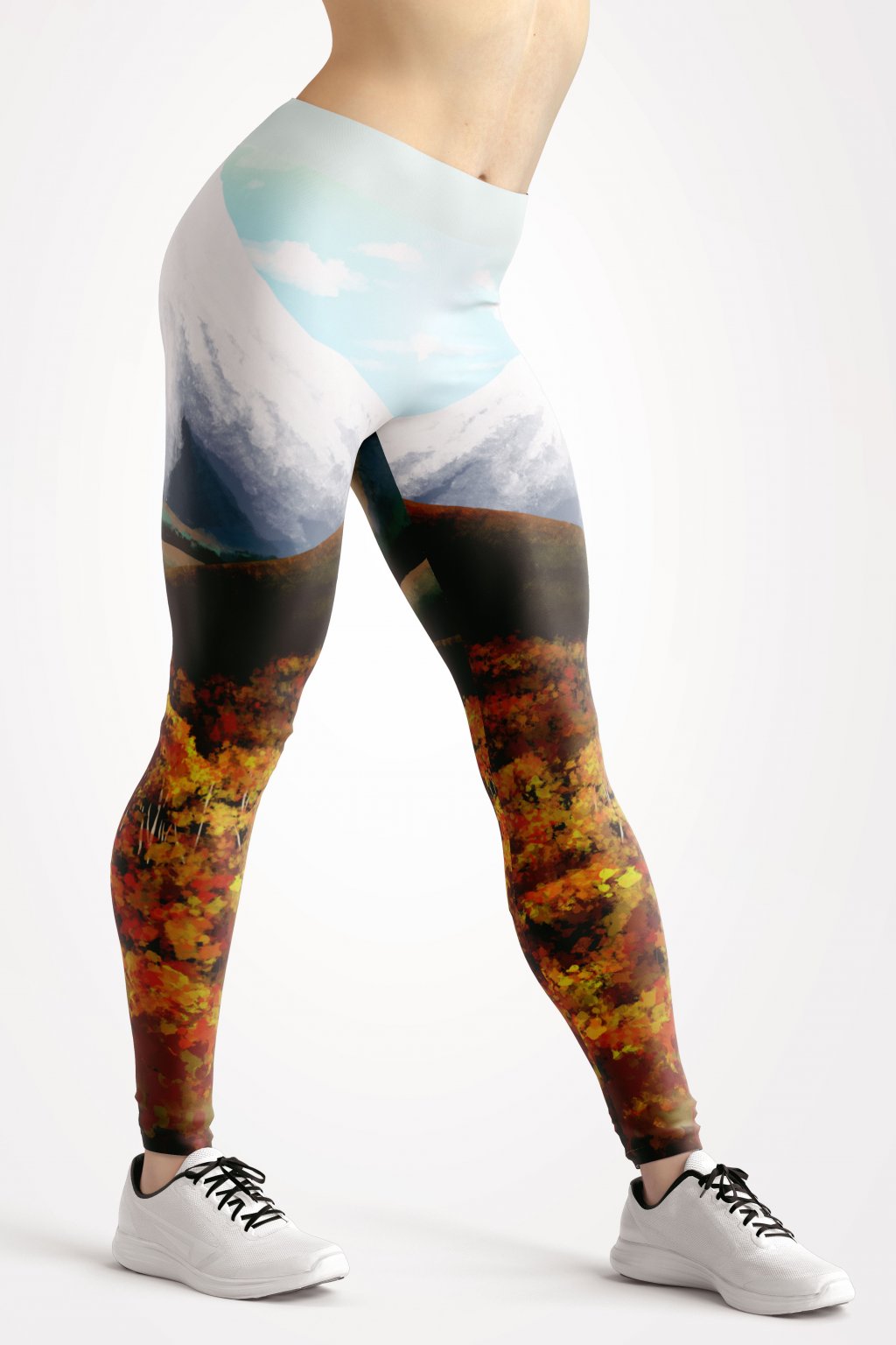 mountain valley leggings front by utopy