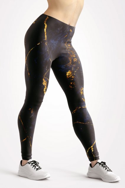 dark gold leggings front by utopy