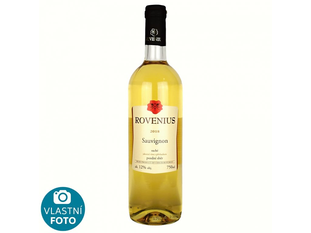 Sauvignon pozdní sběr 2018 - 0,75 l - vinařství Rovenius