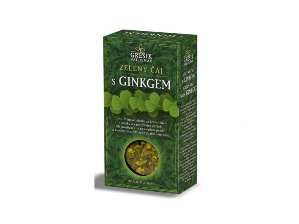 Zelený čaj s GINKOM 70g