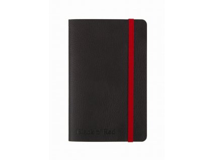 Oxford, Zápisník Black n´ Red Journal, 72 listů, linkovaný, měkké desky, černá