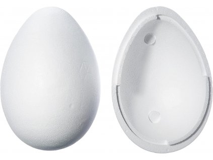 vejce z polystyrenu dvoudílné