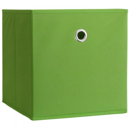 Skládací box zelený, 2 kusy
