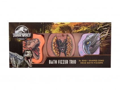 Universal Jurassic World Bath Fizzer Trio bomba do koupele 3 x 90 g