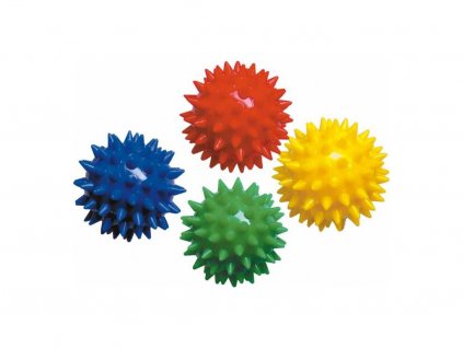Masážní míček - ježek - color 5 cm