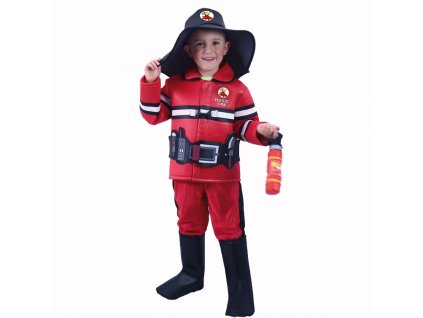 detský kostým hasiči