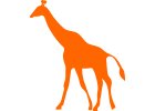 Žirafy - samolepky na stenu