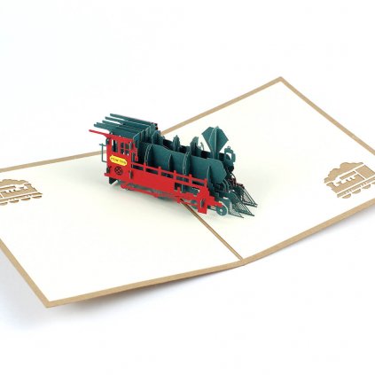 3D prianie Malá lokomotíva