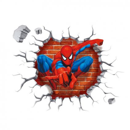 Samolepka Spiderman zo steny