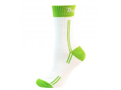 Termo ponožky HIGH zeleno-bílé