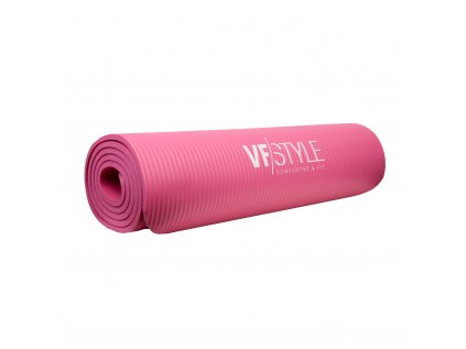 Podložka na cvičení yoga mat VFstyle růžová