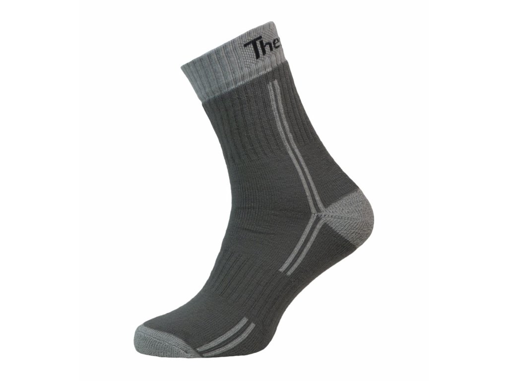 Termo ponožky HIGH svetlo sivé