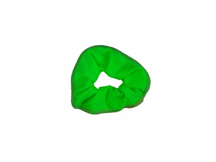 Scrunchie gumička do vlasů VFstyle zelená