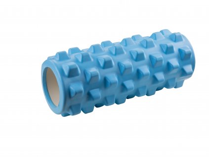 Masážny valec foam roller plus 33x14 cm VFstyle modrý