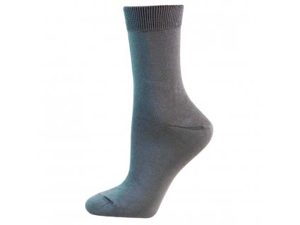 Bavlnené pánske ponožky HIGH sivé