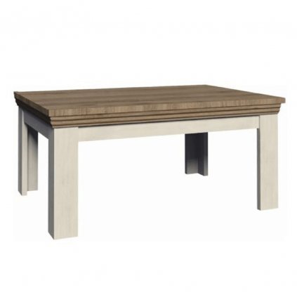 Konferenční stolek malý nordická bílá borovice ROYAL LN