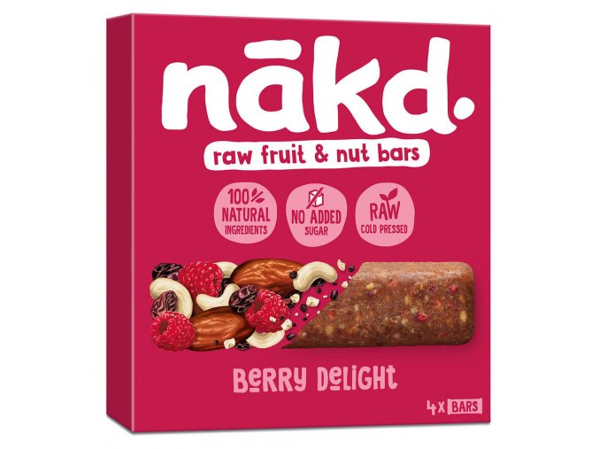 Nakd Berry delight 4 x 35 g