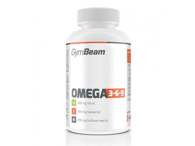 GymBeam Omega 3 6 9 60 kapslí