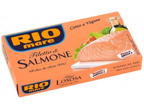 Rio Mare Filety z lososa v olivovém oleji 150 g