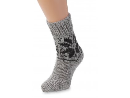 ručně pletené ponožky