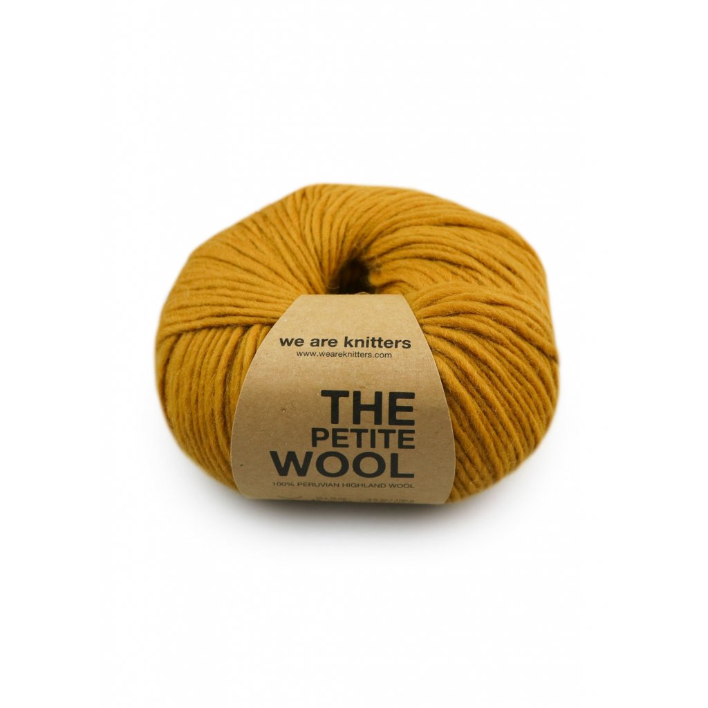 skeins knitting petite wool ochre EN 01