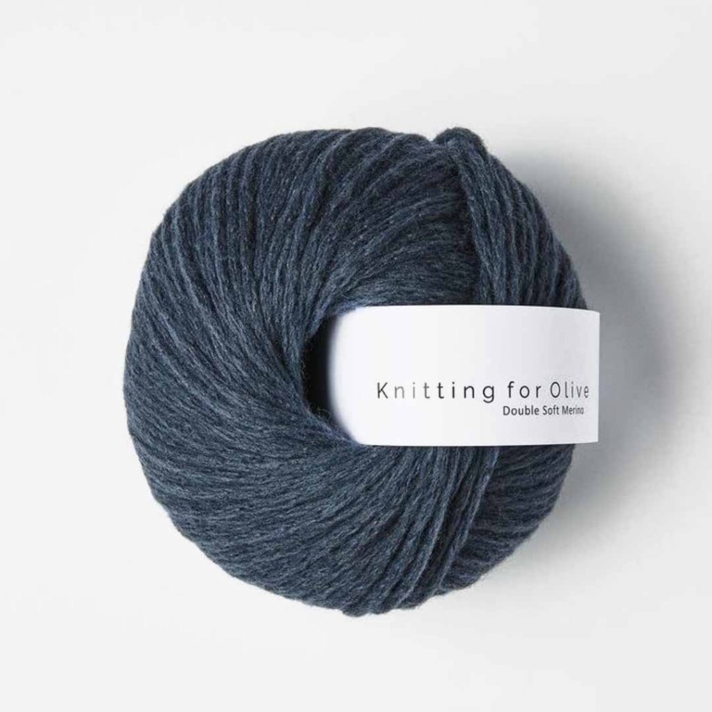 Knitting for Olive Double Soft Merino - Deep Petroleum Blue