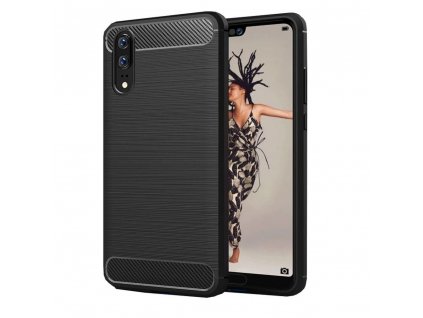 475995 pouzdro forcell carbon huawei p20 pro cerne