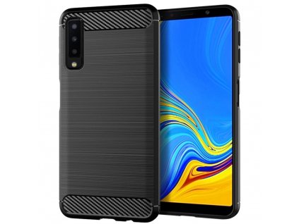 624786 pouzdro forcell carbon samsung galaxy a7 2018 a750 cerne