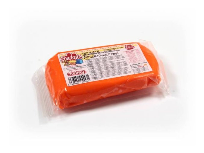 Fondánová hmota Kelmi 250 g oranžová