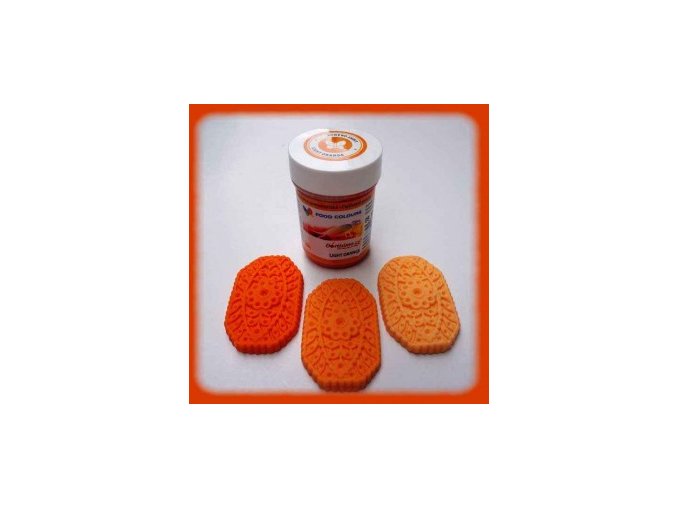 Food Colours - oranžová kelímek 35 g