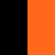 Černo-oranžová