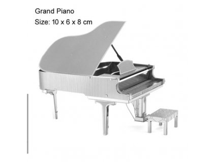Kovový model - klavír