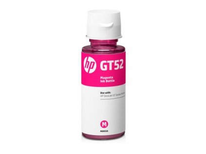 HP GT52 - purpurová lahvička s inkoustem originální