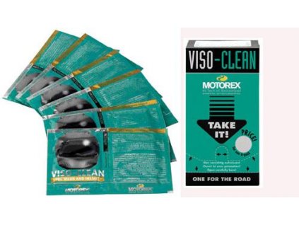 Čisticí utěrky pro helmu a hledí Motorex VISO-CLEAN
