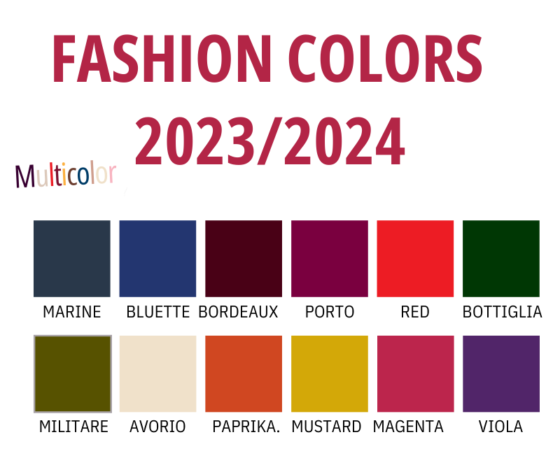 Fashion colors 2023/2024