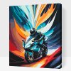 Malování podle čísel - Vášeň pro motorky