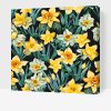 Malování podle čísel - Květinové pozadí - Narcisy