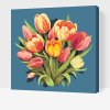 Malování podle čísel - Kytice tulipánů