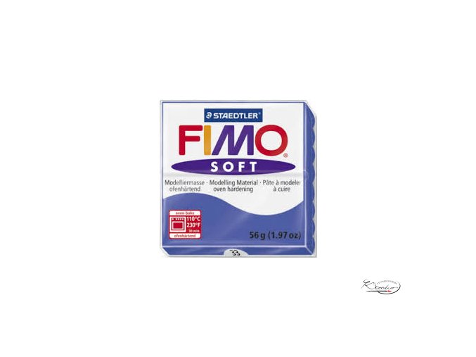 FIMO Soft 56g 33 modrá brilantní