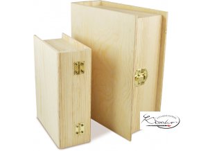 Dřevěná krabička 34631 19x15x6 cm