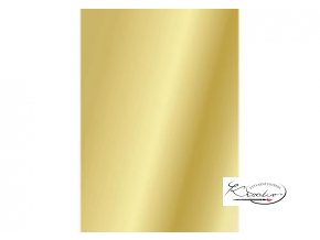 Hedvábný papír 50x70 cm 18g - zlatý, jednostranný