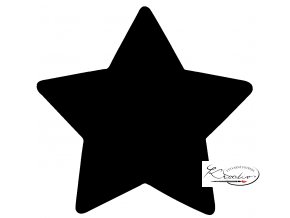 Děrovač červený 15mm - hvězda