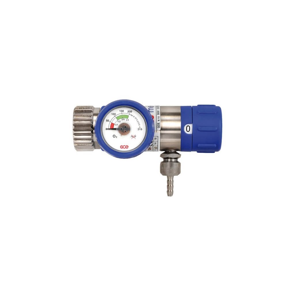 Lahvový redukční ventil GCE MEDISELECT II 25l/min (O2)