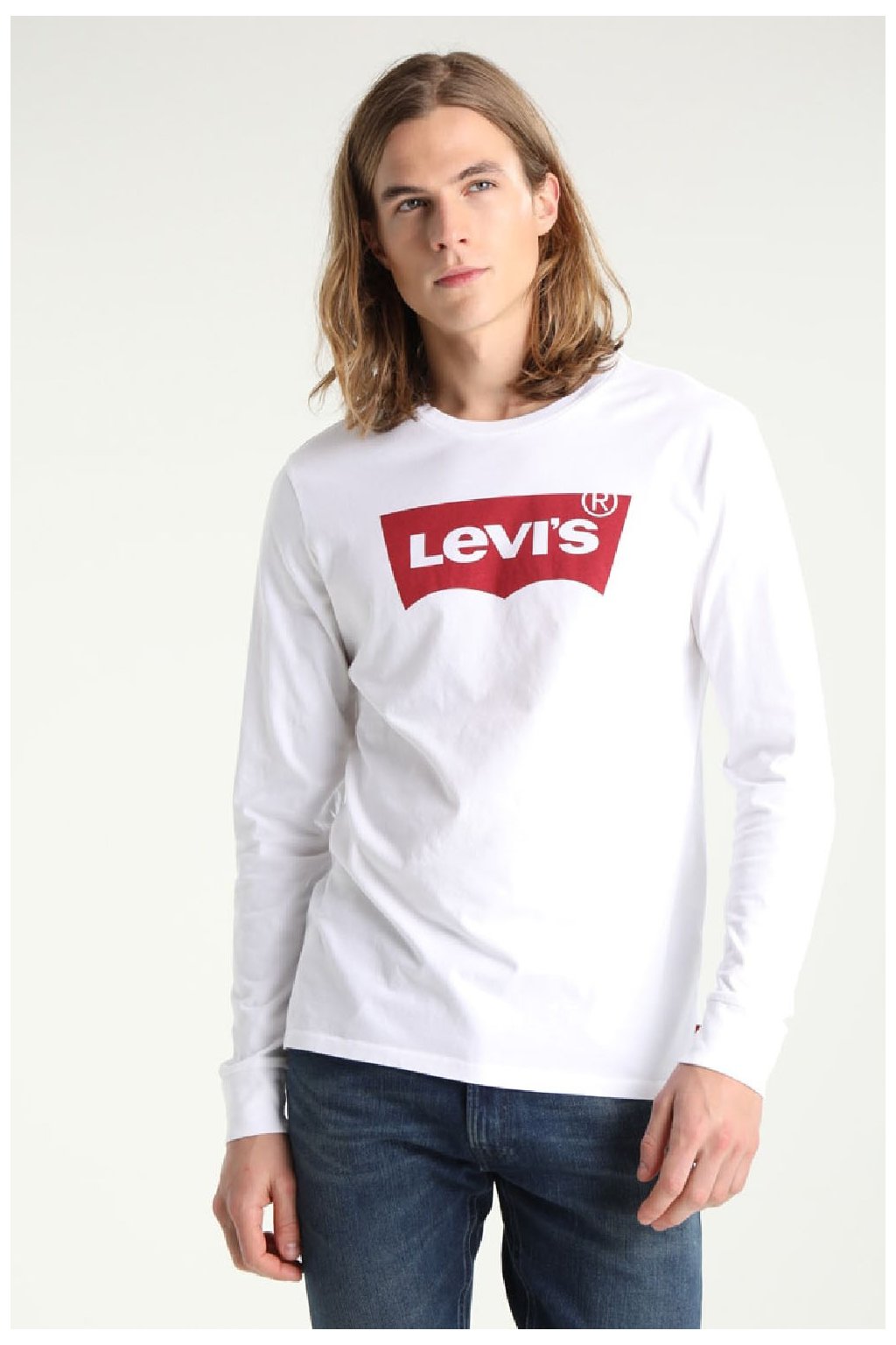 Pánske tričko LEVI'S® Long Tee 36015-0010 White