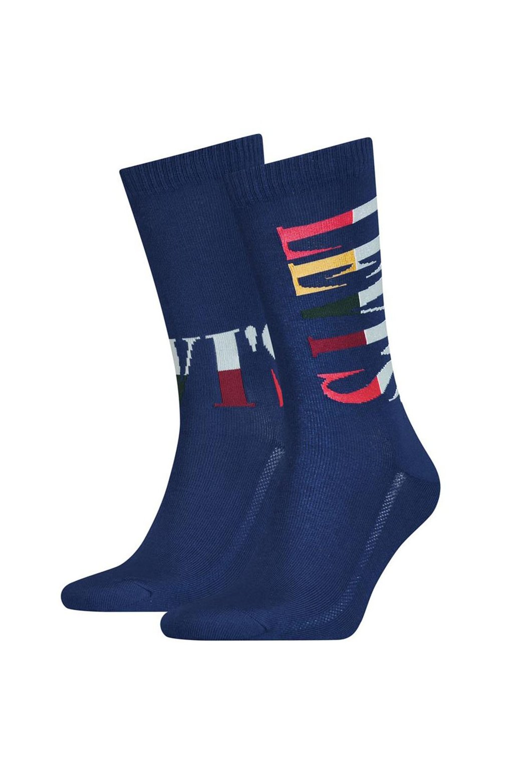 Ponožky LEVI'S® 2 Pack SPLIT TALL LOGO 37157-0411
