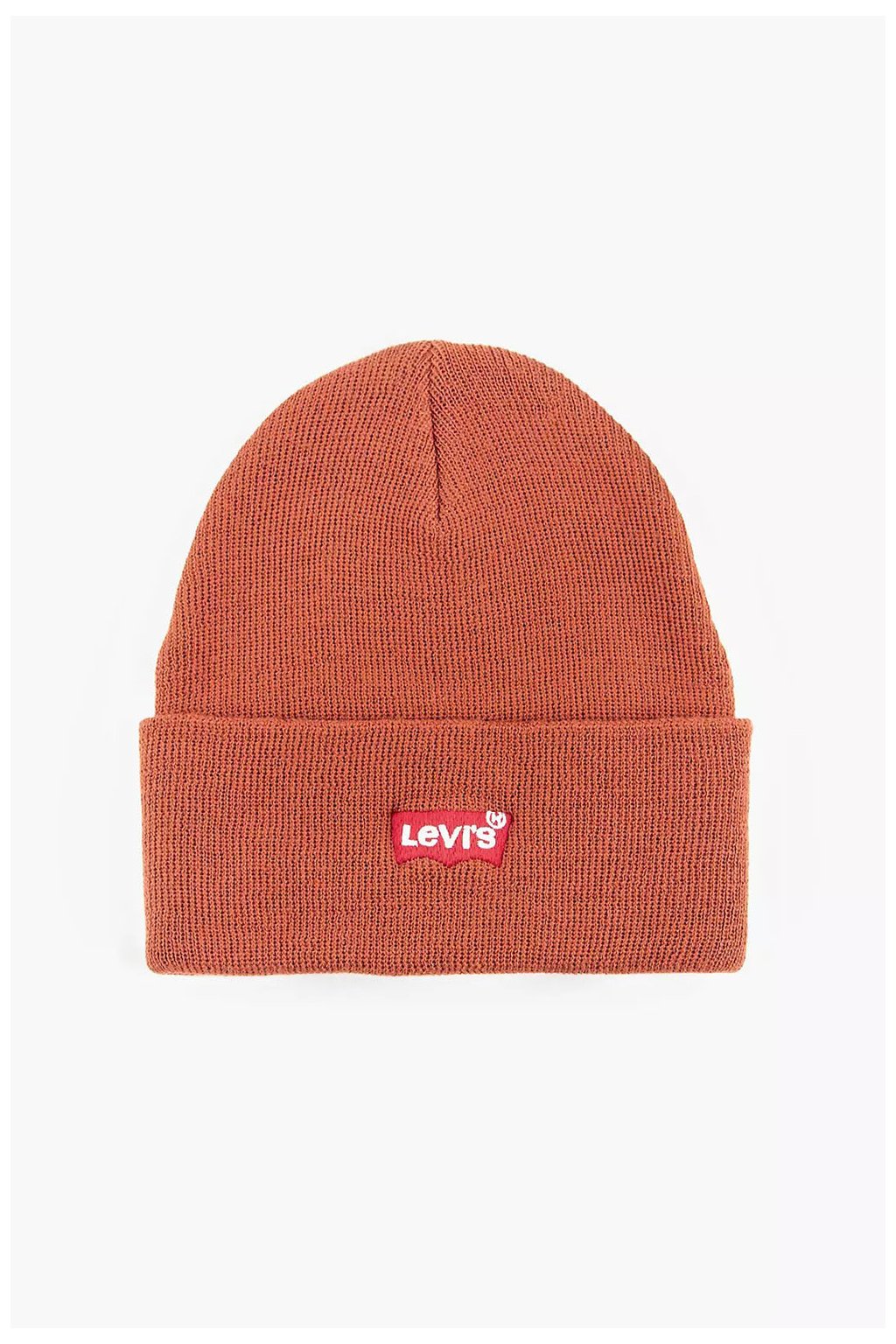 Čiapka LEVI'S® Knitted hads red 771380892 Embroidered Slouchy Beanie D5453-0007