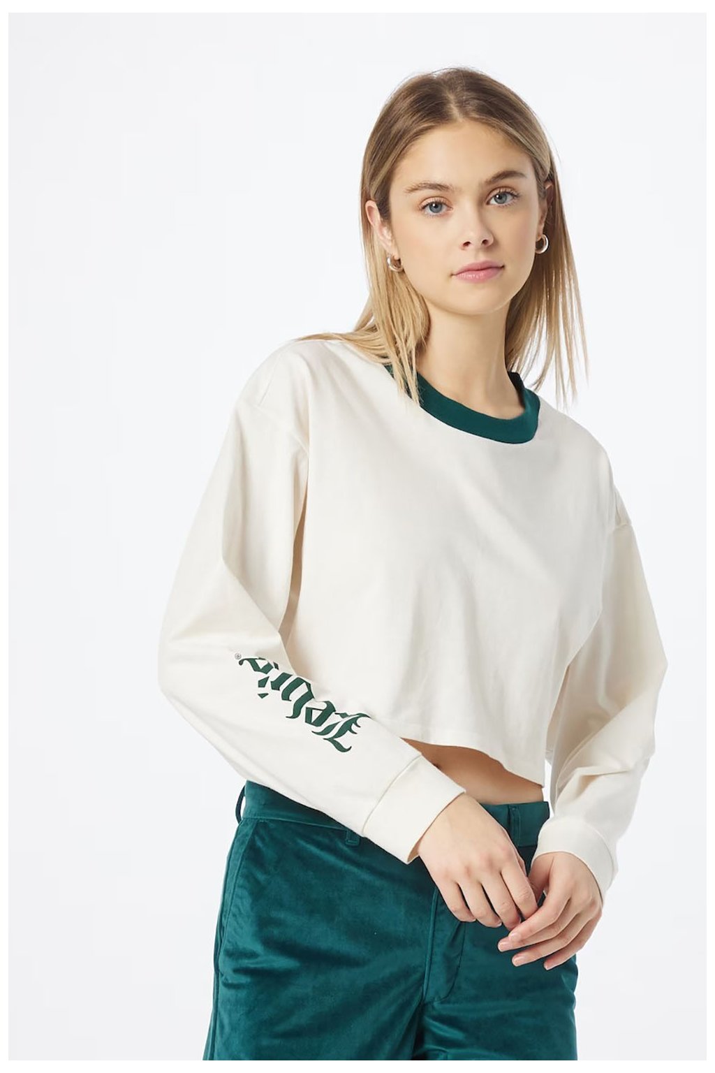 Dámske tričko LEVI'S® Long Sleeve Cropped Reese Sweater A3525-0013