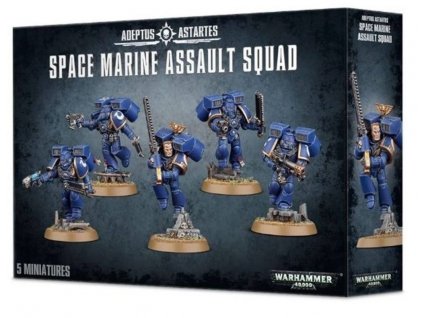1308 warhammer 40 000 space marine assault squad